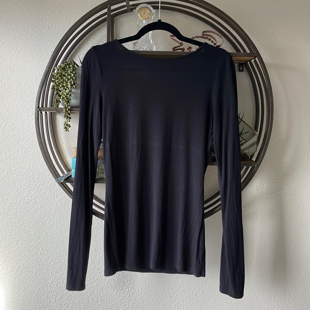Trouvé Stretch Fitted Ballet Long Sleeve Tee